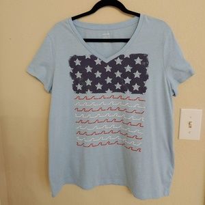 American Flag t-shirt